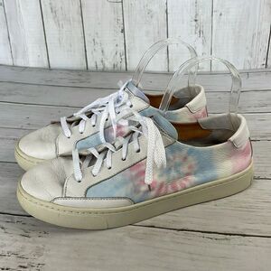Soludos Ibiza Tie-Dye Leather Sneakers